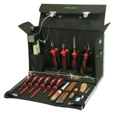 A suitcase with a set of tools "Kick of"