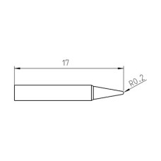  Паяльное жало RTP 004 C