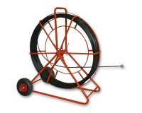 Устройство для протяжки кабеля KING (350 м), вертикальное с колесами