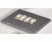 Антистатический уплотненный поролон для хранения электронных компонентов черного цвета толщиной 6 мм Iteco